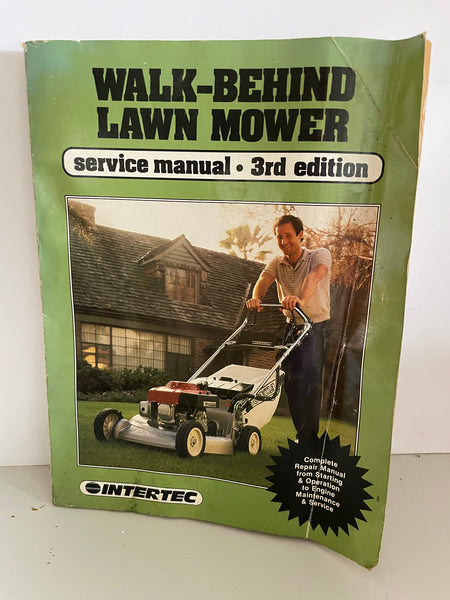 Walk-Behind Lawn Mower Service Manual Intertec Publishing 3rd Edition 1987