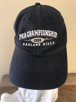 2008 Black PGA Championship Oakland Hills Baseball Hat Cap One Size Adjustable