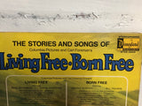 a* Vintage Disney Stories & Songs LIVING FREE BORN FREE Vinyl LP 1972