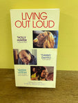 Living Out Loud VHS Movie VCR Tape Used 1998 Holly Hunter Danny Devito Queen Latifa