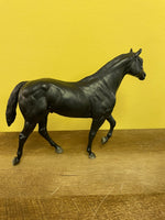 a* Vintage 1970s Breyer Molding Co. Quarter Horse Black