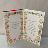 a* Vintage Used Valentine’s Day Mother Mom Greeting Card Crafts Scrapbooking