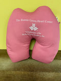 Shumsky Therapeutic Pillow Pink Heart Chest Surgery Recovery Neck Ring