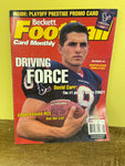 (V) BECKETT FOOTBALL CARD MONTHLY Magazine Vintage 2002 June David Carr Texans