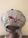 *Vintage Khaki TEAM GMAC NASCAR Baseball Hat Cap One Size Adjustable