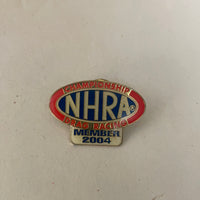 a* Vintage NHRA Racing Hat Lapel Pin 2004 Championship Drag Racing