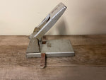 a** Vintage BATES Perforator Two Hole Punch Model 2 Gray Metal MCM Mid-Century Office