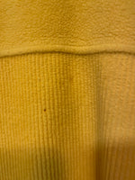 € Mens XLarge Preswick & Moore Bright Golden Yellow V-Neck Fleece Sweatshirt