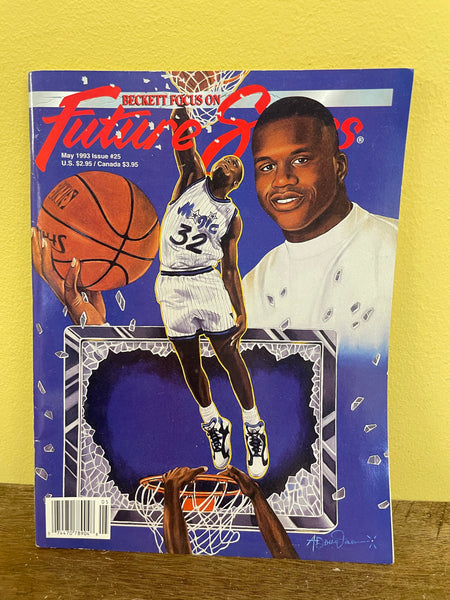 *Beckett Focus On Future Stars Basketball Shaquille O'Neal Webber Issue 25 May 1993