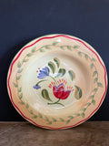 <€€ Pfaltzgraff NAPOLI Hand Painted Stoneware Set of 4 9” Salad Dessert Sandwich Plates Round