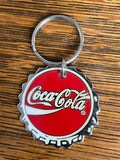 *Vintage 1993 COCA COLA Key Chain Red Silver