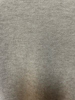 Mens FRUIT OF THE LOOM Gray Cotton/Poly Vneck Tshirt Short Sleeve Large