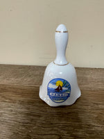 *Vintage 1990s HAWAII Porcelain Souvenir Bell 4.5” Tall Sailboat