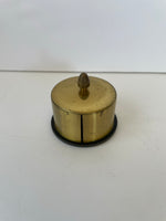 ~€ Vintage Solid Brass Postage Stamp Roll Dispenser Office Supplies  Decor