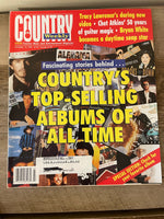 Vintage 1996 Country Weekly Magazine Country's Top Selling Albums of All Time Nov 19