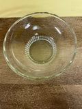 a** Vintage 1950's E.O. Brody CO. M2000 Cleveland Ohio Clear Glass Dish Bowl Scallop