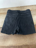 Womens Juniors Sz 2 OLD NAVY Black High Rise Jean Shorts