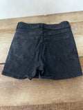 Womens Juniors Sz 2 OLD NAVY Black High Rise Jean Shorts