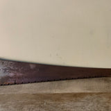 €<a* Vintage 26.5” Hand Saw Wood Handle 22” Blade