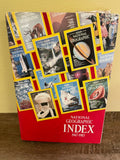 Vintage National Geographic Index 1947-1983 Hardcover Dust Jacket