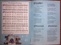 € Rare Vintage CHRISTMAS CAROLS Songbook Song Book WAFFLE HOUSE 1968-1970s