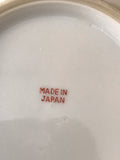 *Vintage China Pink Roses 7.25” Salad Serving Bowl Japan Retired
