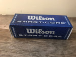 a* NEW WILSON Smart-Core Straight Distance  White Golf Balls Dozen 1 boxes/3 each