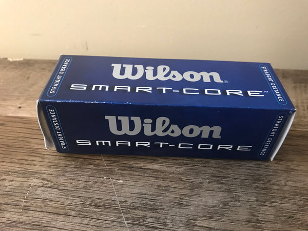 *NEW WILSON Smart-Core Straight Distance  White Golf Balls Dozen 1 boxes/3 each
