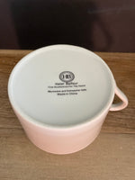 a* HB Hotel Balfour Single White Coffee Tea Cup Mug