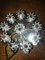 Winter Wonder 6” Pre-Lit Tree Topper Star Multi Color