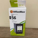 HP Officejet hp 56 Black Ink Unopened *Expired* (Mfg 2012) Office Max Sealed