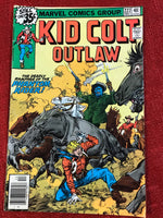 *Vintage MARVEL Comics Kung Fu Warlord Caleb Hammer Kid Colt Outlaw Human Fly Vtg Comic Books Lot of 9 Retired