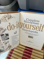 Vintage 1975 Complete Handyman Encyclopedia Books Set Of 20 Do-It-Yourself Science & Mechanics Stuttman