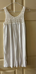 Womens Juniors Small JUST LOVE White Embroidered Lace Dress Swim Cover Up