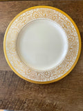 €€ PICKARD MONACO Ivory Gold Border Design and Rim Retired China Set Variety of Pieces