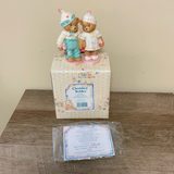 a** Vintage 1995 Cherished Teddies CRAIG and CHERI  "Sweethearts Forever" 156485