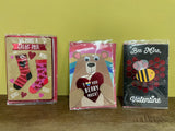 Mixed Lot of 8 New Valentine Cards Multiple Designs for Anyone Family Voila Paper Thread