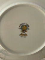 Vintage Noritake Crestmont 6013 China Set/6 6.25” Bread Plates Gray Platinum Rim