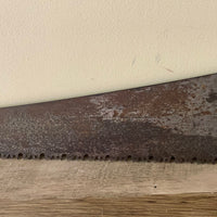 €<a* Vintage 26.5” Hand Saw Wood Handle 22” Blade