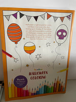 € NEW Halloween Coloring Book 48 Spooktacular Designs Brilliant Escape Oct 2022