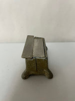 a** Vintage Better Packages LABELOR #202 & Brush Cast Iron Postal Box Silver