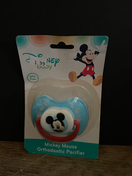 a* New Mickey Mouse Disney Baby Orthodontic Pacifier by Cudlie