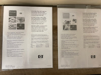 *New HP Printer Photo Paper Sample Pack Variety 8.5” x 11” White
