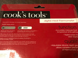 a** New Digital Meat THERMOMETER Cook’s Tools Sealed Unopened NWT