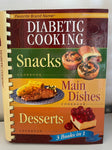 Va* Favorite Brand Name 3 Books in 1 Diabetic Cooking: Snacks~Main Dishes~Desserts Softcover Spiral