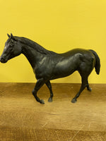 a* Vintage 1970s Breyer Molding Co. Quarter Horse Black
