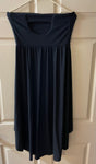 Womens Juniors Xhilaration Black Strapless Dress Sz Medium