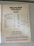 Riding Lawn Mower Service Manual Paperback Intertec Publishing 2nd Edition 1984