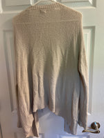 Womens XXLarge Mossimo Cream Beige Cardigan Sweater