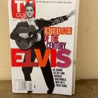 € Lot/2 Vintage Jan 1-7 2000 TV Guide ELVIS PRESLEY Entertainer of the Century